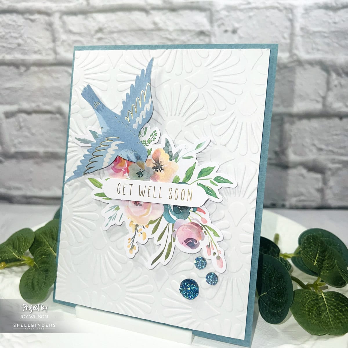 Dimensional Butterfly Stickers from the Floral Friendship