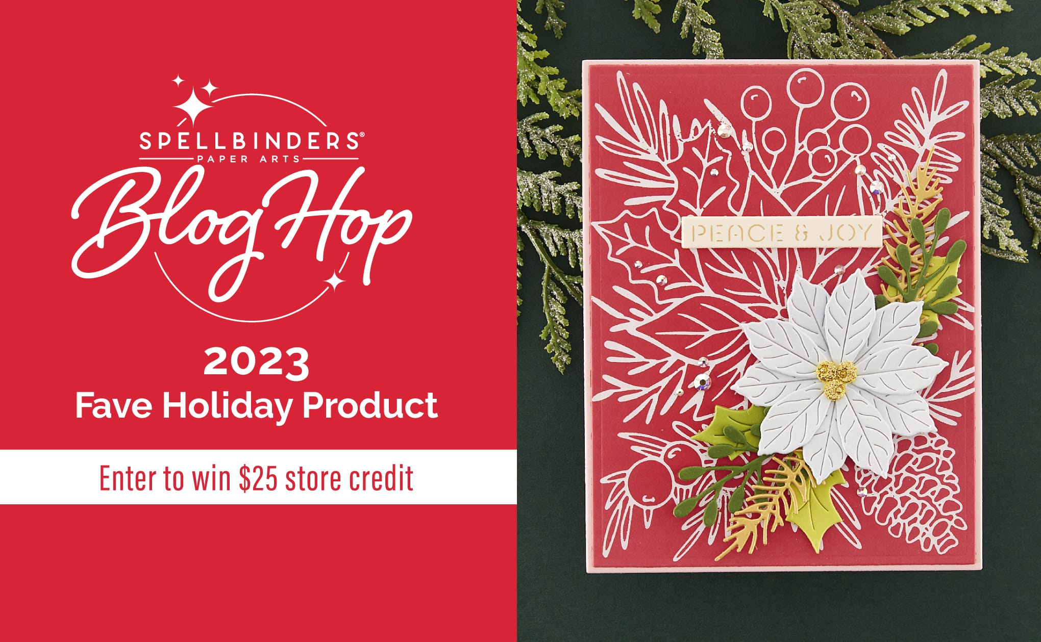 Spellbinders Fave 2023 Holiday Products Hop