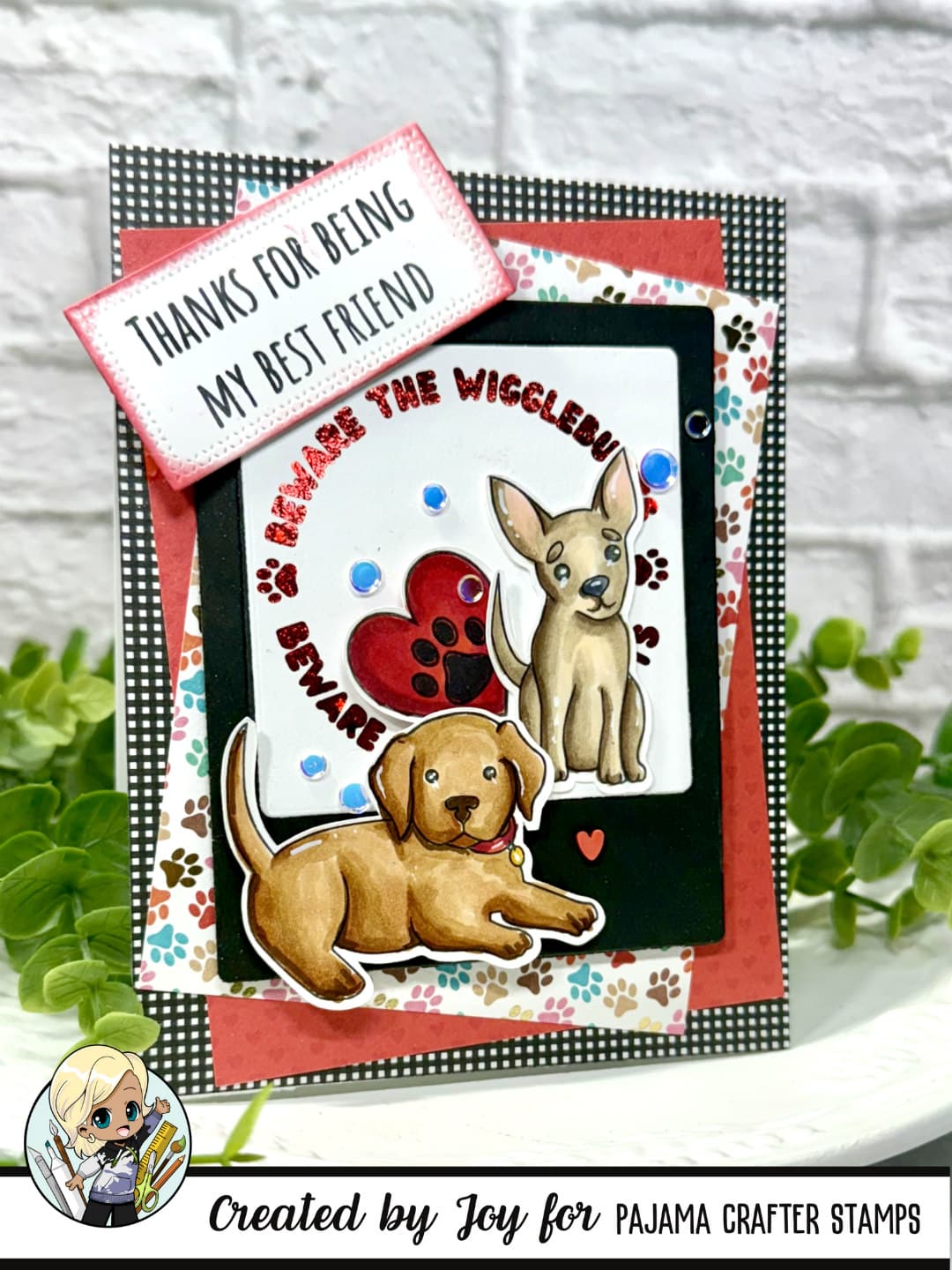 Creating a Heartfelt Card with the My Best Friend Stamp Set