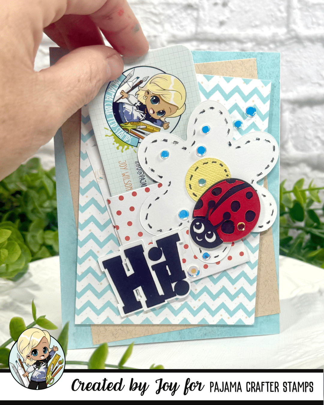 Made-to-Order Magic: Lady Bug Gift Card Holder for Craft Roulette