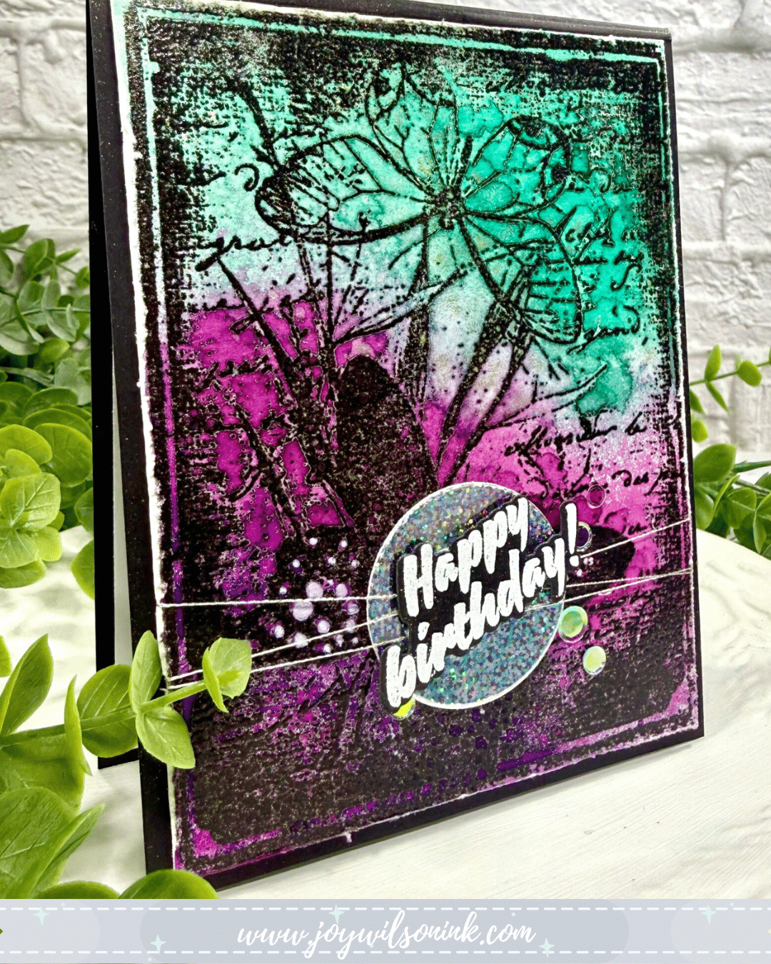 Mixed Media Birthday Card Magic