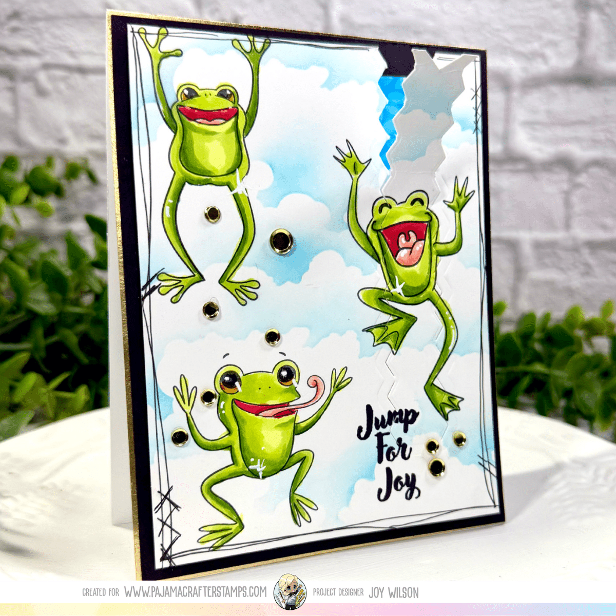 Toadally Awesome Zipper Card